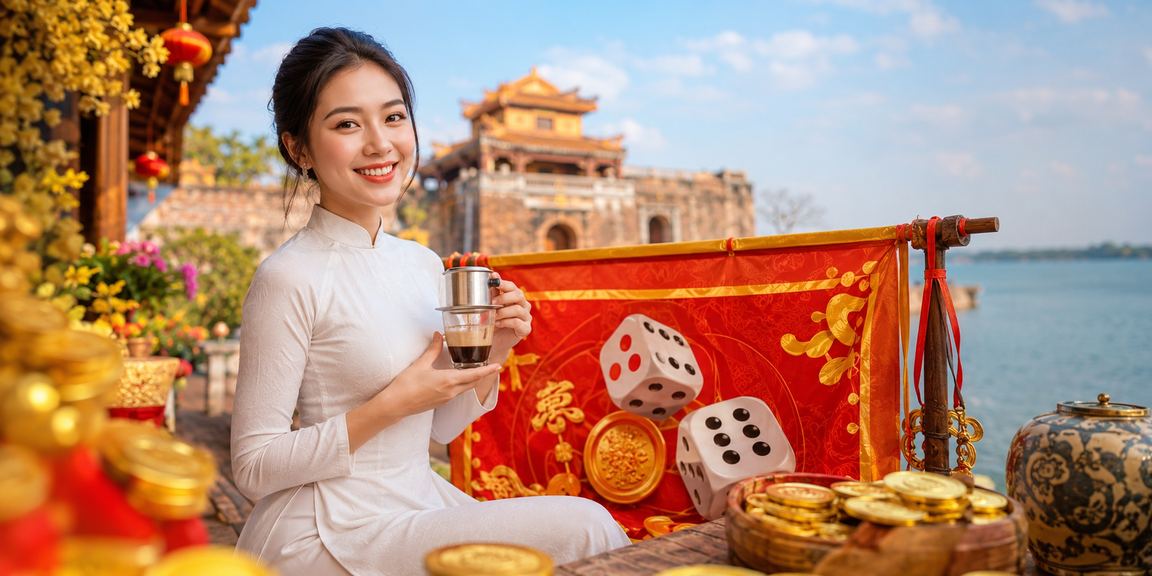 Người dùng tại Huế chơi tài xỉu trực tuyến tại quán cà phê
